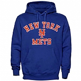 Men's New York Mets Stitches Fastball Fleece Pullover Hoodie-Royal Blue,baseball caps,new era cap wholesale,wholesale hats